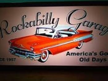 Amazon.co.jp: アメリカン レトロ ロカビリー ロックンロール アメ車