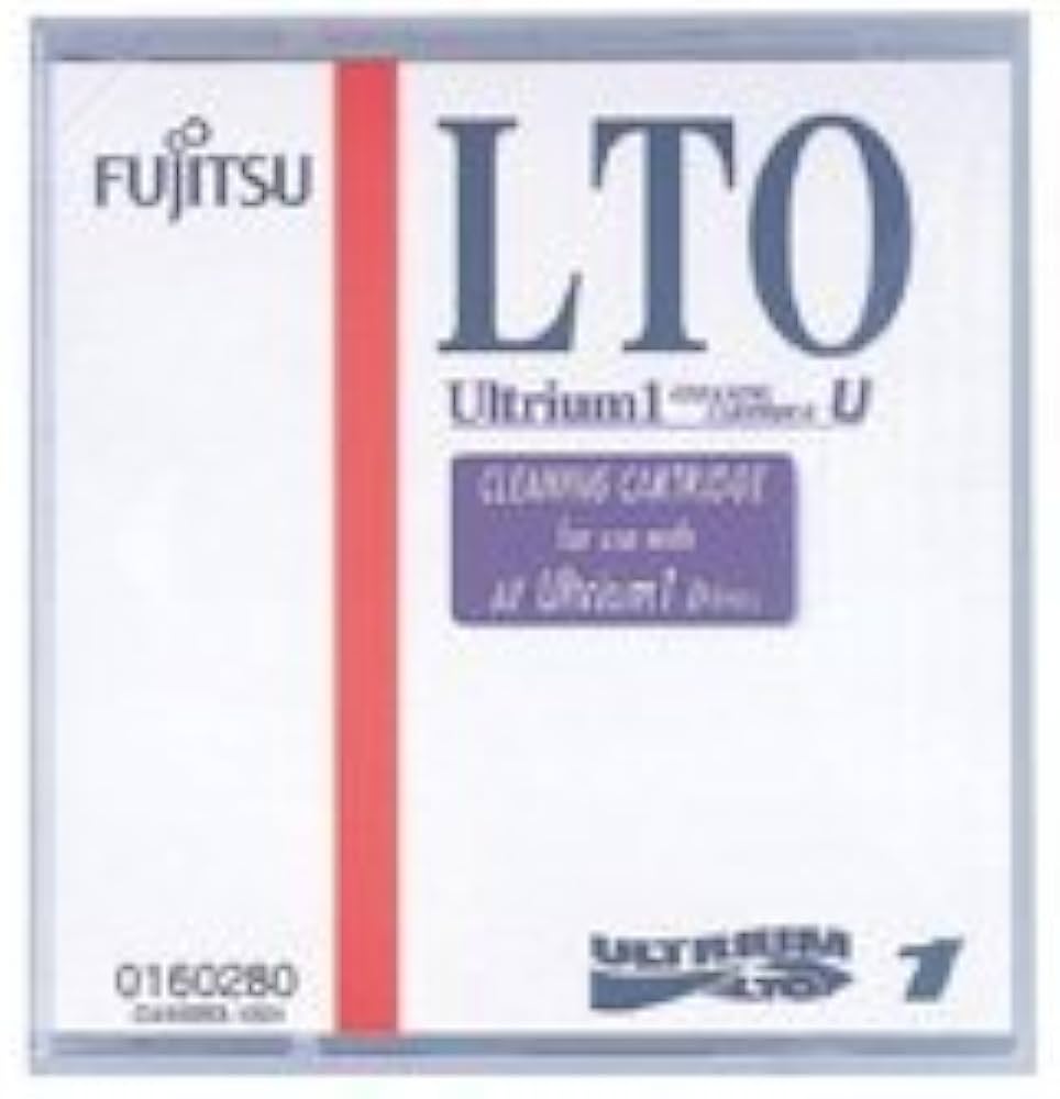Amazon | 富士通 FUJITSU LTO Ultrium1 クリーニングカートリッジU