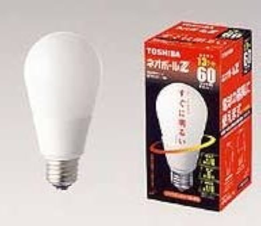Amazon | ネオボールZ 13ワット 60ワット形 電球タイプ | 東芝