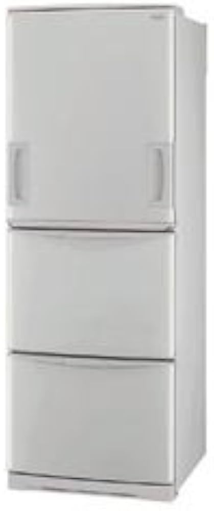 Amazon.co.jp: SHARPシャープ 3ドア冷蔵庫スリムタイプ 345L SJ-WA35P