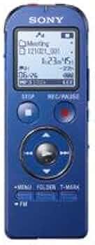 Amazon | SONY ステレオICレコーダー FMチューナー付 4GB ブルー ICD