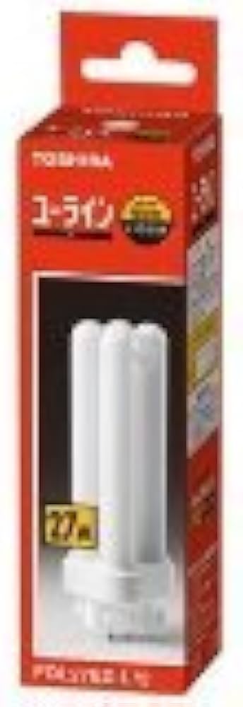 Amazon | 東芝 コンパクト形蛍光ランプ27形・電球色TOSHIBA ユーライン