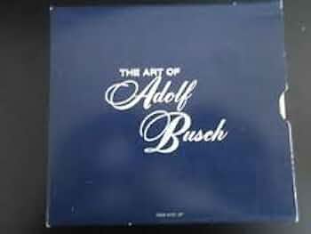 Amazon.co.jp: アドルフ・ブッシュの芸術: ミュージック
