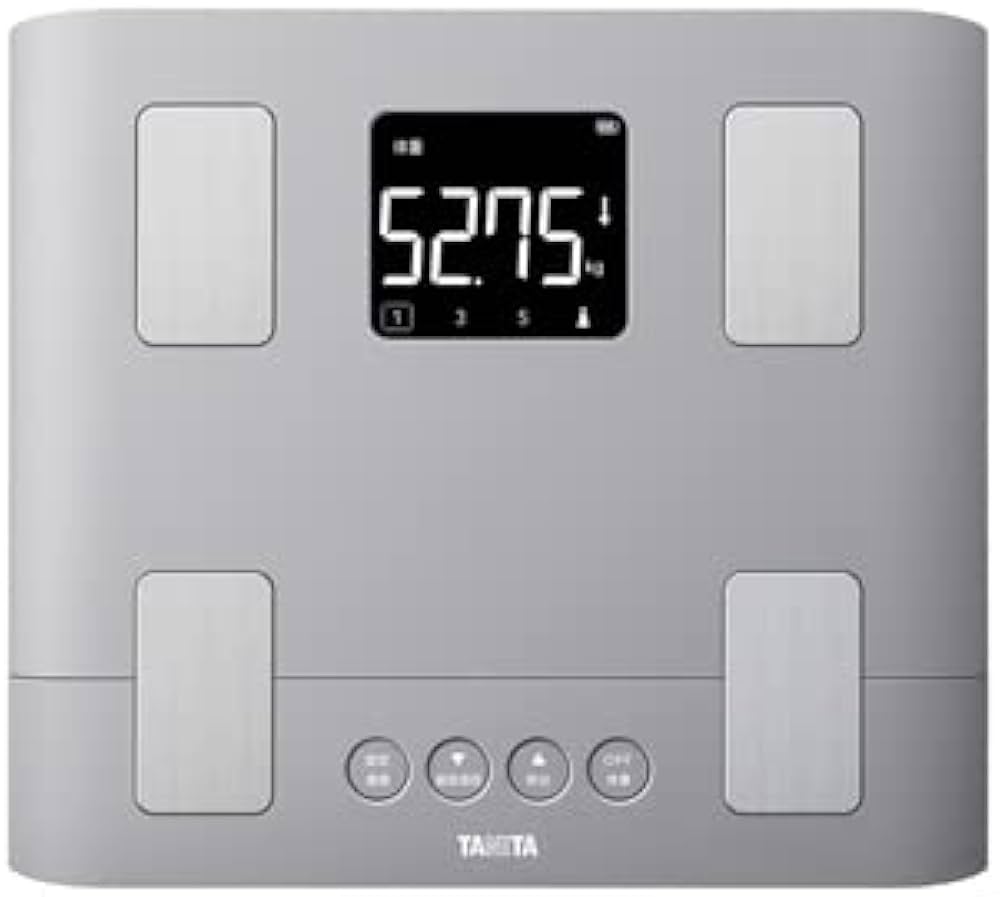 Amazon.co.jp: タニタ 体組成計 BC-334L （グレー） : ホーム＆キッチン