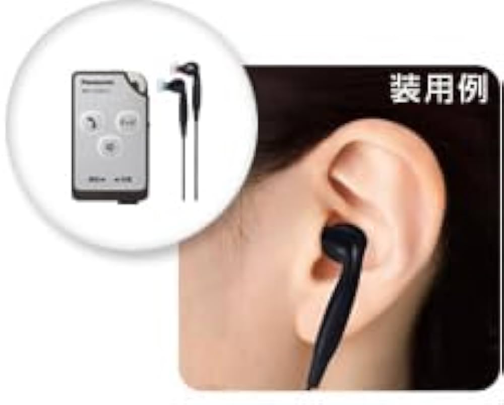 Amazon.co.jp: パナソニック 充電式ポケット型補聴器 WH-J25D-S 両耳