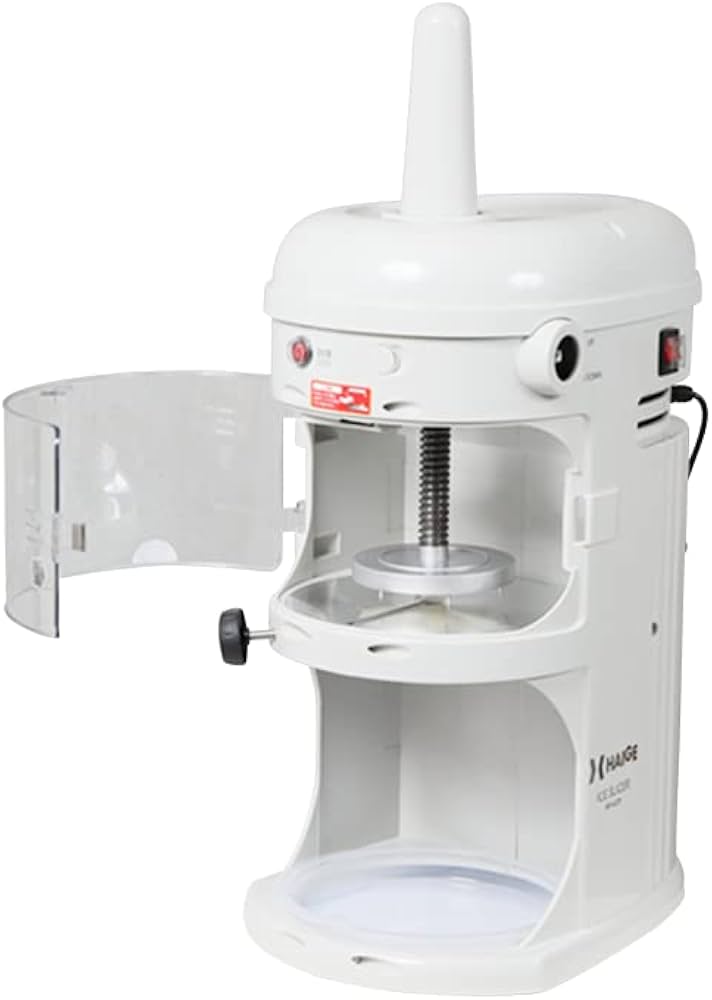 Amazon.co.jp: HAIGE(ハイガー) かき氷機 電動 業務用 ふわふわ 台湾風