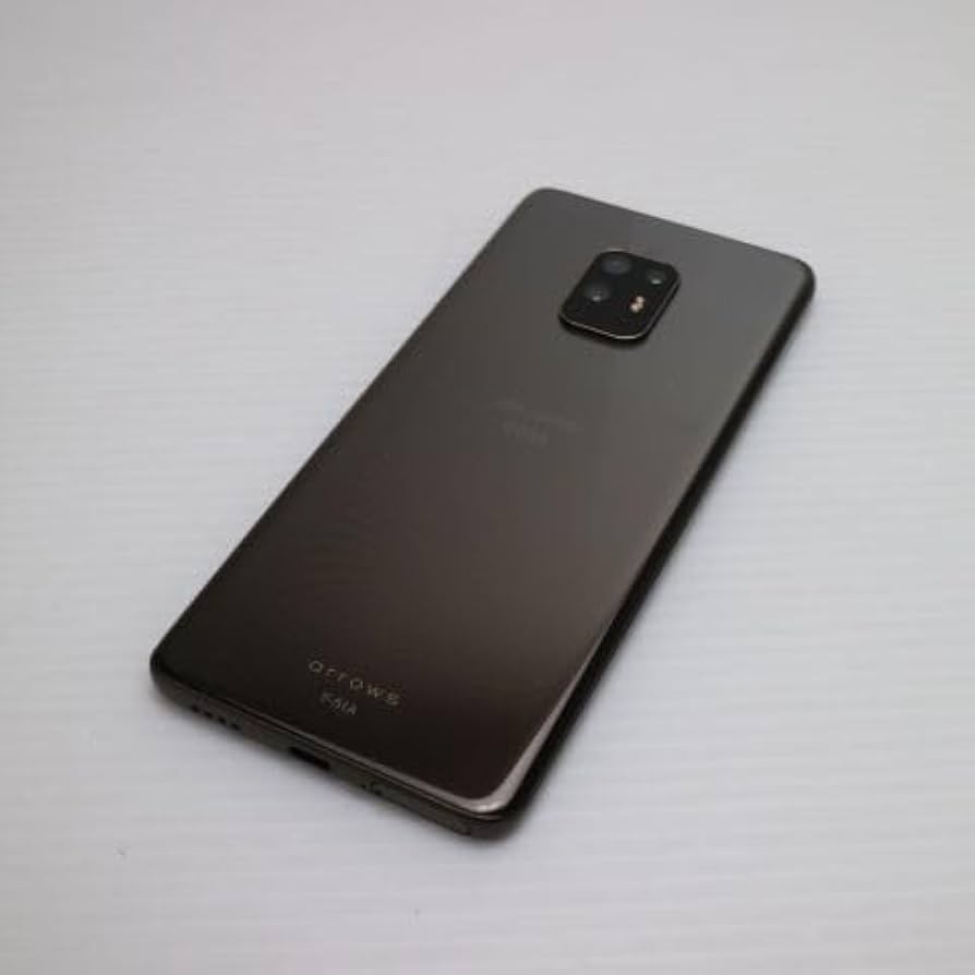 Amazon | SIMフリー arrows 5G F-51A チタニウムシルバー | 富士通