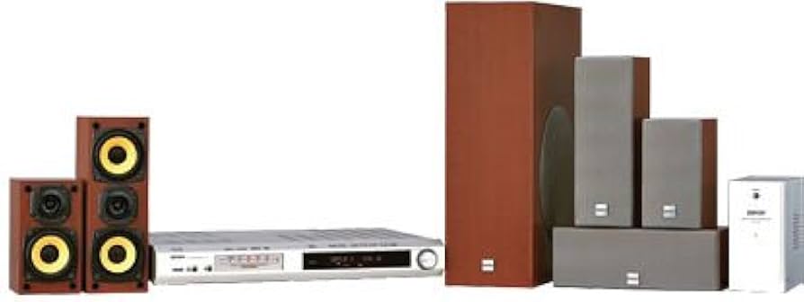 Amazon.co.jp: Denon ホームシアターシステム 5.1ch ワイヤレス 木目