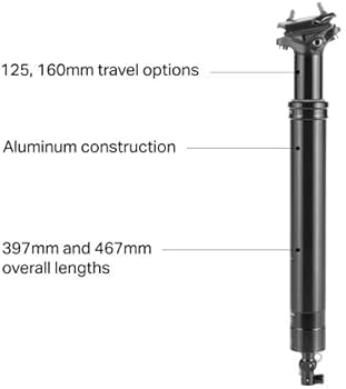 Amazon | Bike Yoke リバイブ ドロッパー シートポスト ブラック 30.9