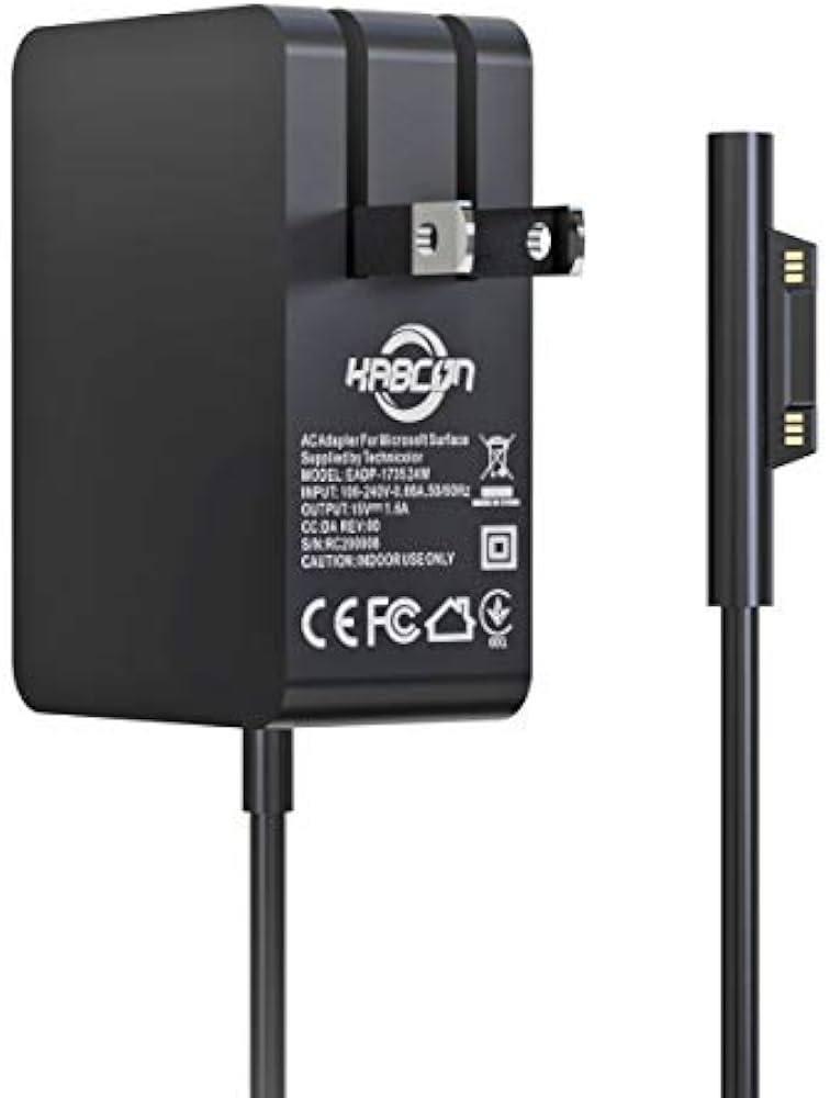 Amazon.com: Charger Compatible for Surface Go/Go 2/Go 3 Surface