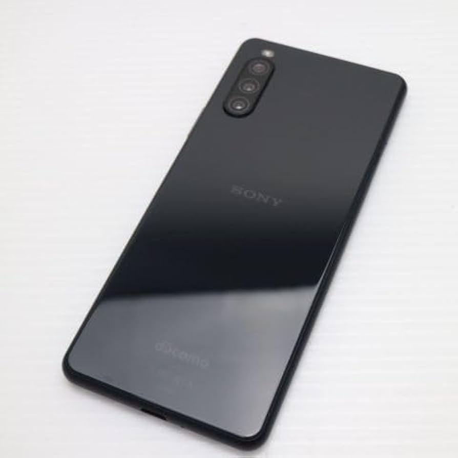 Amazon | docomo Xperia 10 II SO-41A ブラック スマートフォン本体