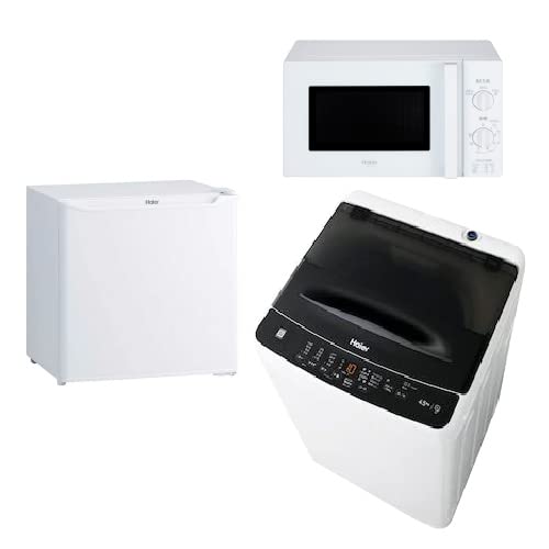 Amazon | ハイアール 一人暮らし 家電セット 冷蔵庫 40L 洗濯機 4.5kg