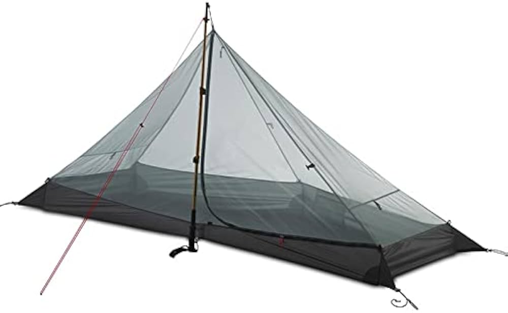 Amazon.co.jp: 3F UL GEAR Lanshan 1 (カーキ) テント 1人用 超軽量 3