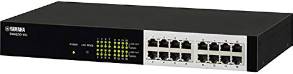 Amazon | ヤマハ スマート L2スイッチ SWX2210-16G | ヤマハ(YAMAHA