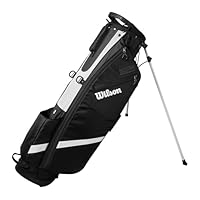 Amazon.co.jp: Wilson QS ゴルフスタンドバッグ - ネイビー/ホワイト