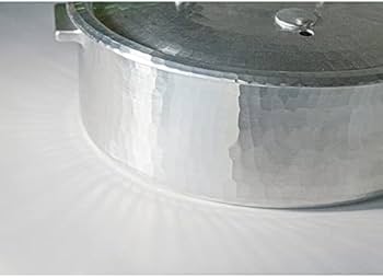 Amazon｜鍛金工房WESTSIDE33 京都の名工 寺地茂 作 アルミ 平鍋φ21cm