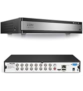 Amazon.co.jp: ZOSI 防犯レコーダー 1080p 防犯レコーダー 16ch hdd4tb