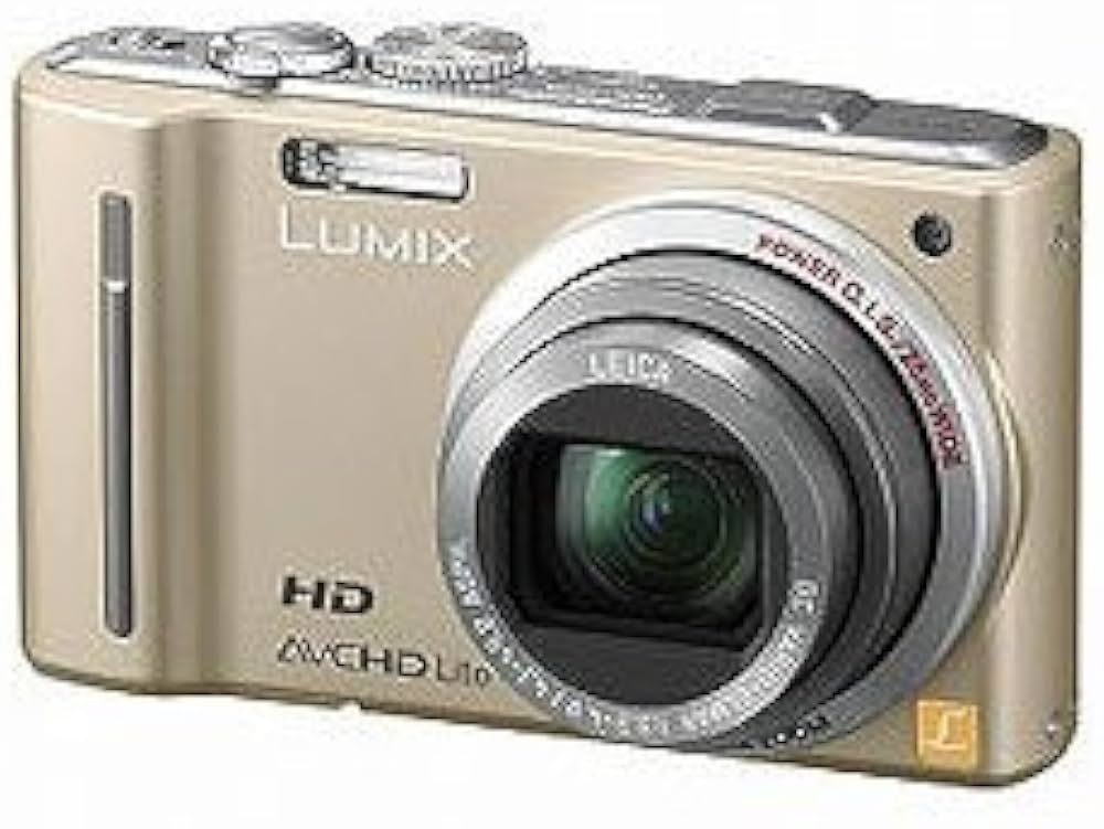 Amazon.co.jp: Panasonic DMC-TZ10-N Lumix Gold Digital Camera