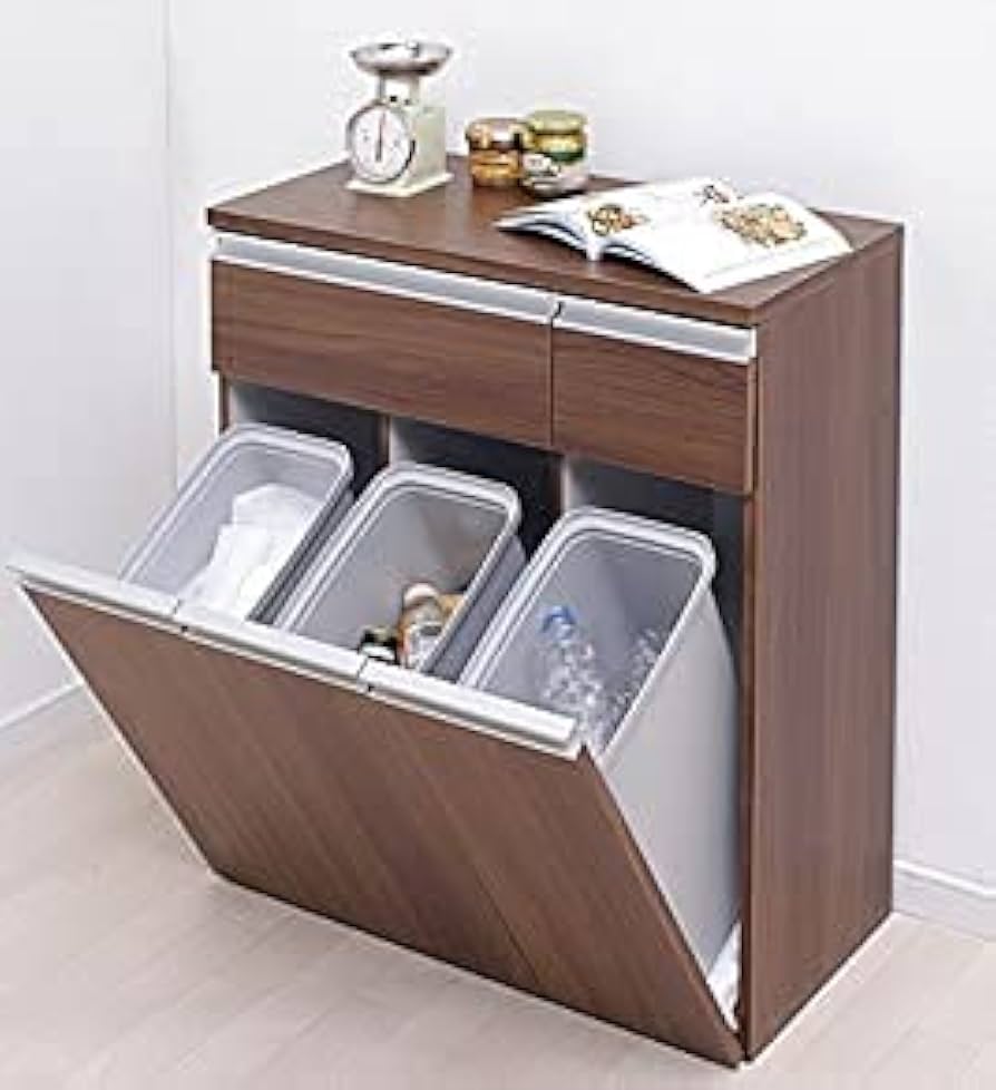 Amazon｜キッチン ゴミ箱 ペールカウンター ゴミ箱 ダストボックス