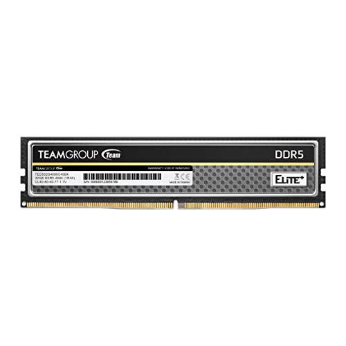 Amazon.co.jp: TEAMGROUP Elite Plus DDR5 32GB 4800MHz PC5-38400