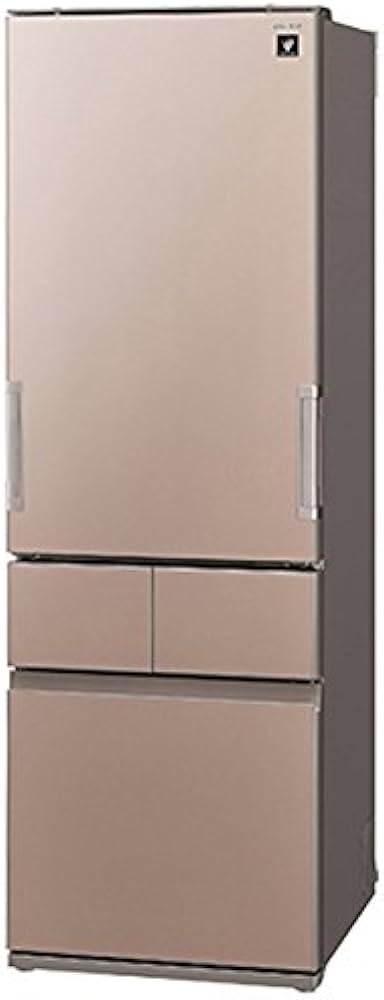 Amazon.co.jp: シャープ 410L 4ドア冷蔵庫（サテンブラウン）SHARP