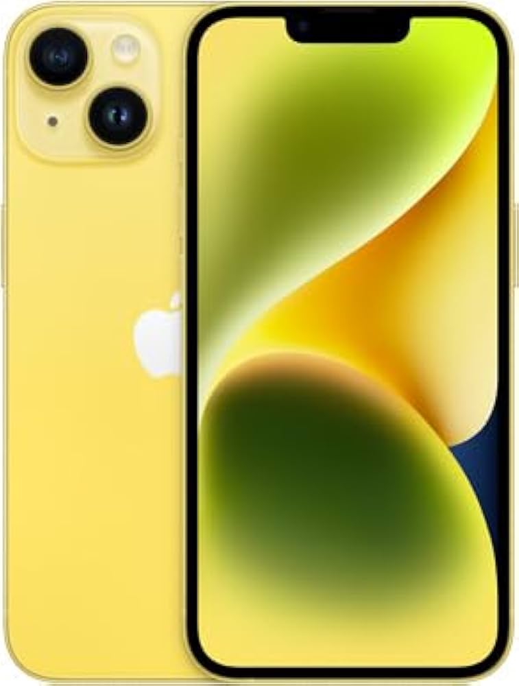 Amazon.com: Apple iPhone 14, 128GB, Yellow - Verizon (Renewed