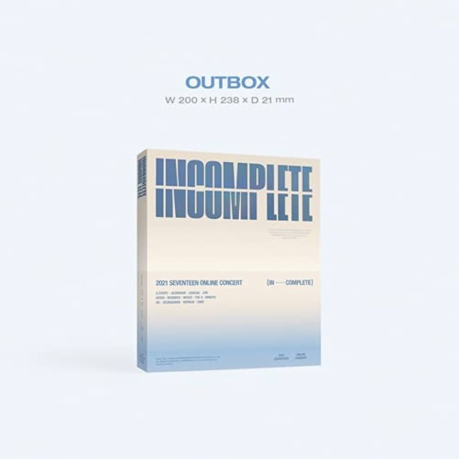 Amazon.co.jp: 2021 SEVENTEEN ONLINE CONCERT [IN-COMPLETE](Blu-ray