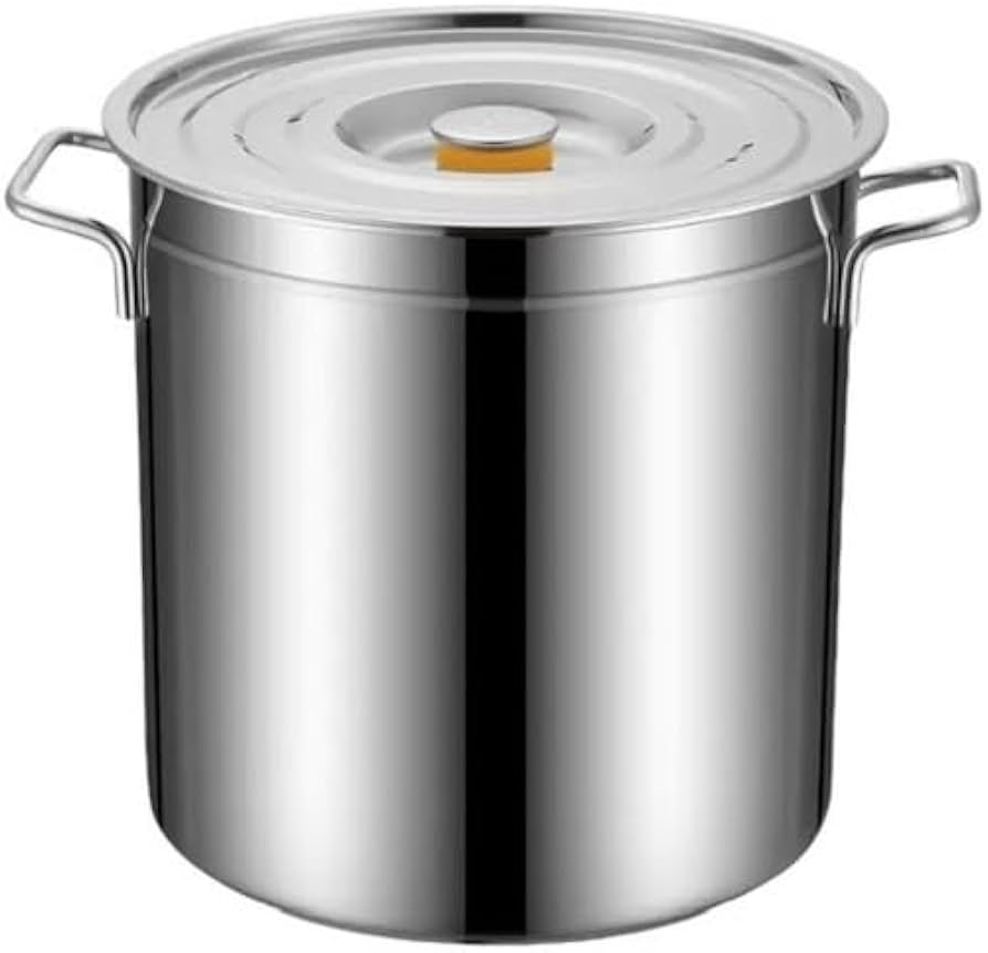 Amazon | 寸胴鍋 98L 蓋付き ステンレス製 業務用 炊き出し イベント