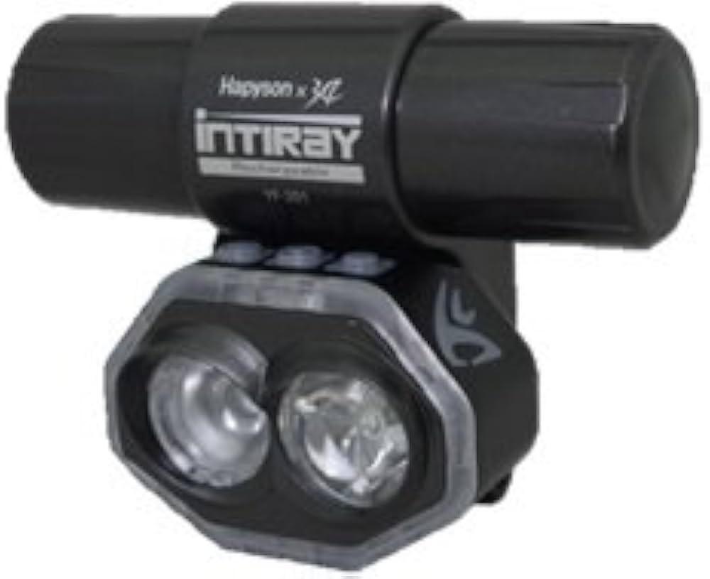 Amazon | ハピソン(Hapyson) 充電式チェストライト ブラック YF-201-K