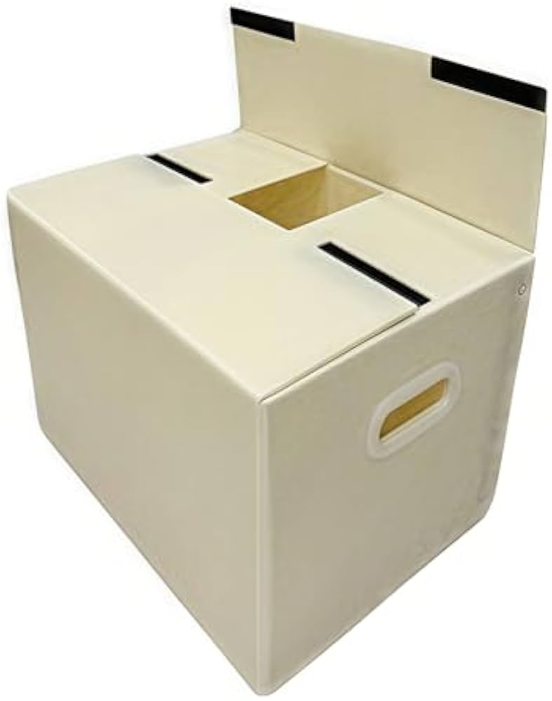 Amazon.co.jp: Kaziro 収納ボックス 折りたたみ式プラダン製 収納