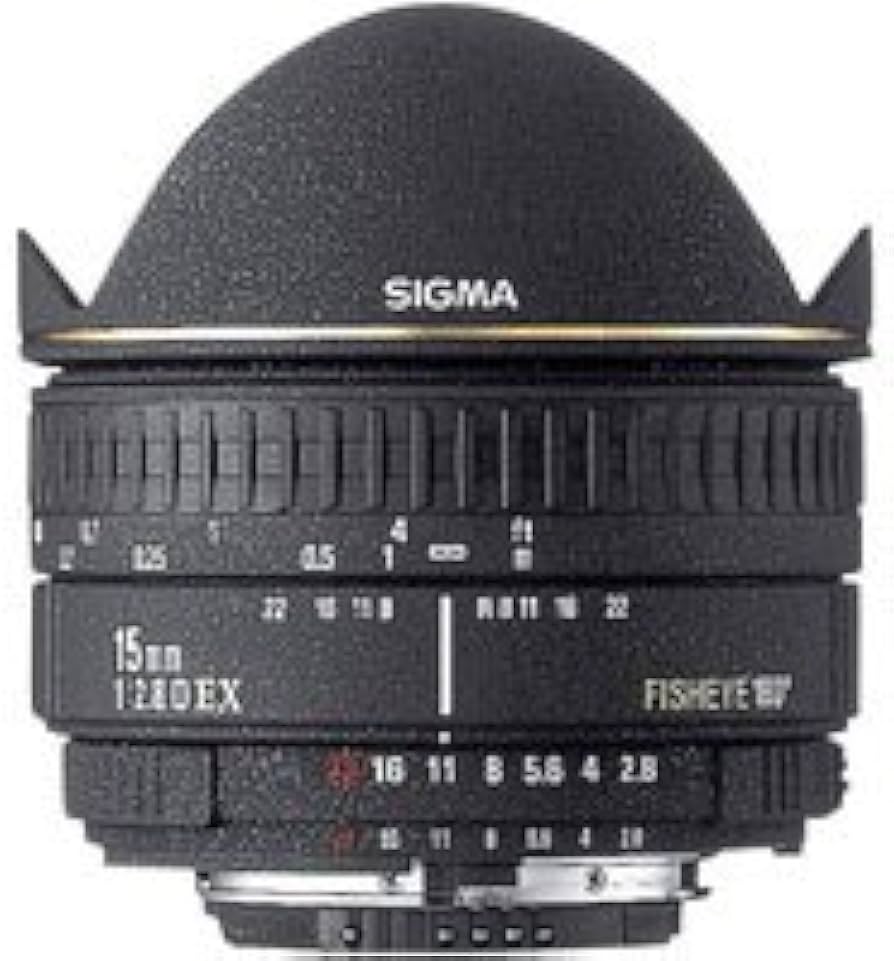 Amazon.com : Sigma 15mm F2.8 EX Diagonal Fisheye Lens for Pentax