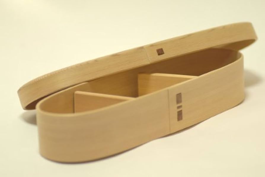 Amazon | 【曲げわっぱ 柴田慶信商店】 長手弁当箱 中 | 柴田慶信商店