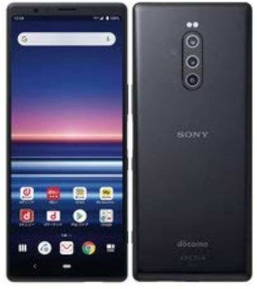 Amazon | Xperia 1 SO-03L [ブラック] 本体 | Xperia | スマートフォン本体