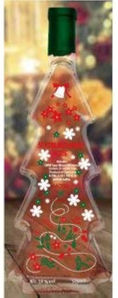 Amazon.co.jp: クリスマス ツリー型 ボトル モーゼル シュペートブルグ
