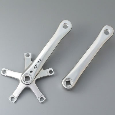 Amazon | スギノ RD2 シルバー 左右クランクセット (トリプル用) 172.5