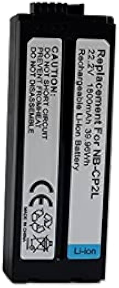 Amazon.co.jp: プリンタバッテリーキヤノンNB - CP 1 L NB - CP 2 L