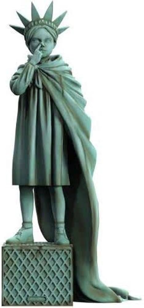 Mighty Jaxx＊バンクシー＊LIBERTY GIRL＊banksy＊