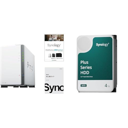 Amazon.co.jp: Synology NAS 2ベイ DiskStation DS223j & Synology HDD