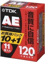 Amazon | TDK オーディオカセットテープ AE 120分11巻パック [AE