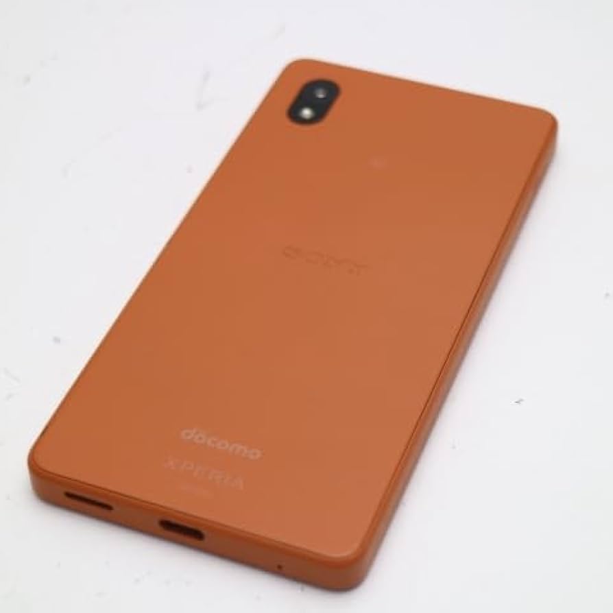 Amazon | SIMフリー docomo Xperia Ace III SO-53C ブリックオレンジ