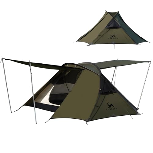 TOMOUNT - テント 2人用 軽量テント 20Dナイロン 2.4KG ドームテント