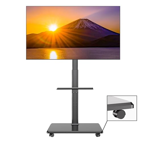 Amazon.co.jp: PETOOP テレビスタンド 壁寄せ キャスター付き tv