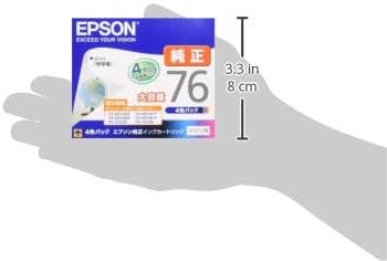 Amazon.co.jp: エプソン 純正 インクカートリッジ 地球儀 IC4CL76 4色