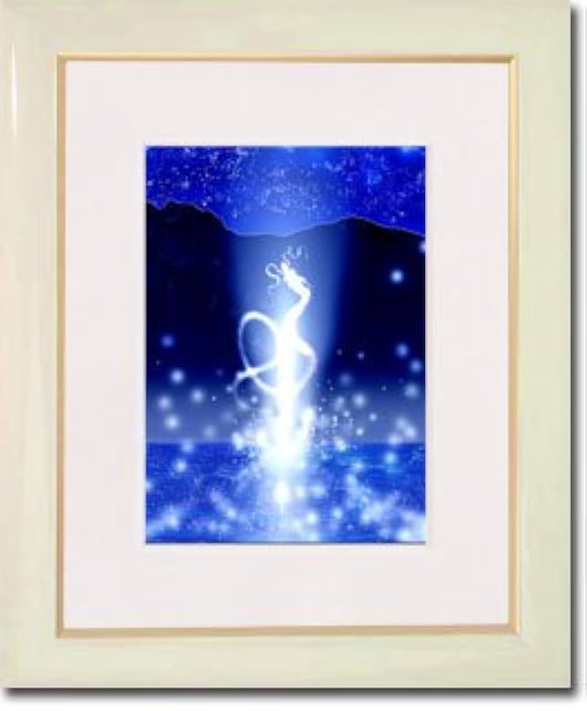 Amazon.co.jp: 新月紫紺大アート 仕事運アップ/満願成就/金運/財運