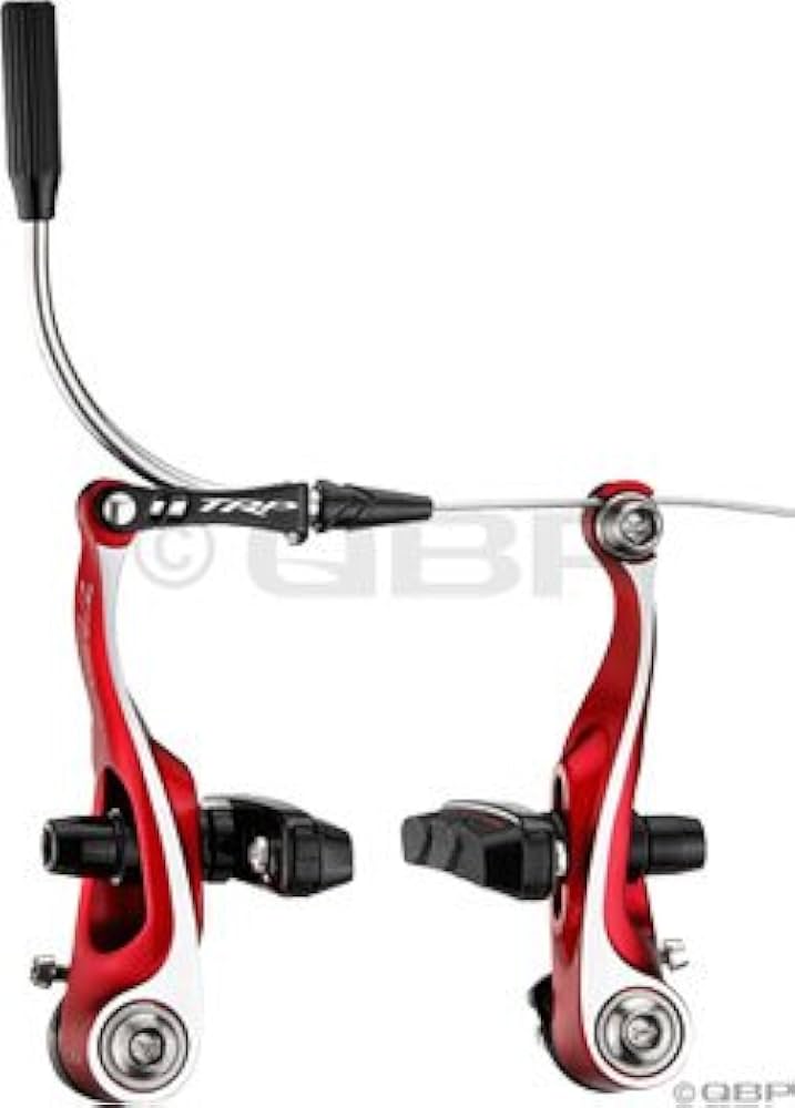 TRP Cx8.4 Mini Front And Rear V-Brake Set, Red : Amazon.sg