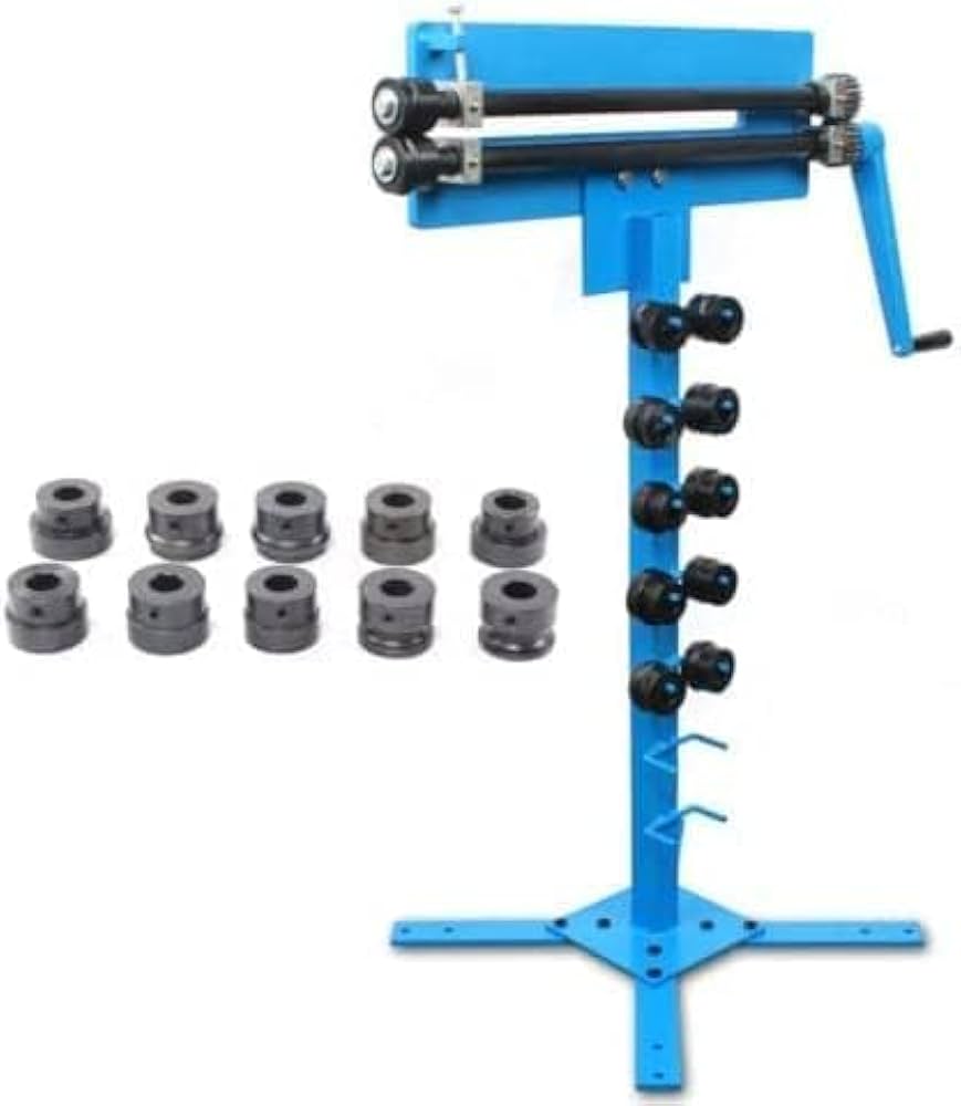 Amazon | 板金ビーズローラーマシン、ロータリースチール曲げベンダー