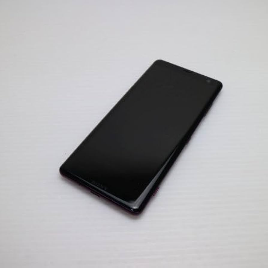 Amazon | ソニー(SONY) docomo Xperia XZ3 SO-01L ボルドー レッド 白