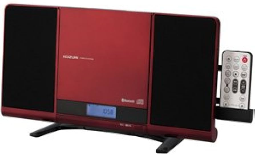 Amazon.co.jp: SDB-4339/R(レッド) ステレオCDシステム Bluetooth