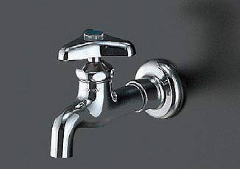 Amazon | TOTO:送り座付き横水栓 ＜T23＞ 型式:T23AE20C | 洗濯機用水