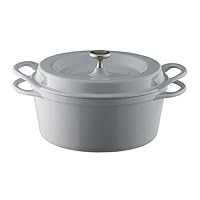 Amazon｜バーミキュラ 鋳物ホーロー鍋 22cm パールグレー 無水調理